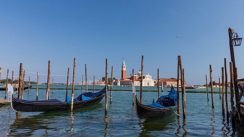 Gondolas in Venice by Willemke de Bruin