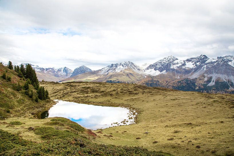 paysage de montagne Arosa, Suisse par Marieke Vroom