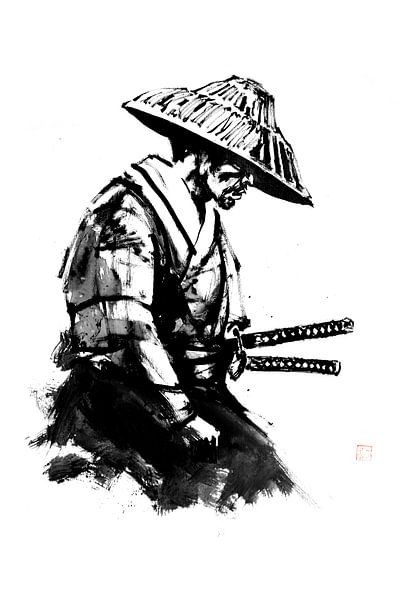 waiting samurai par Péchane Sumie