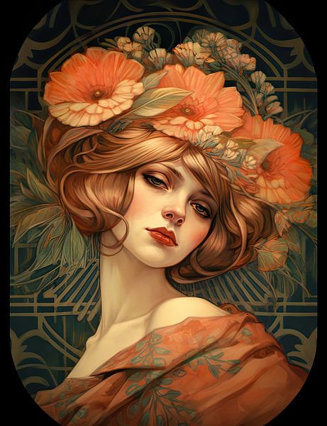 Zeitlose Schönheit: Die Flapper der Goldenen Zwanziger par Peter Balan