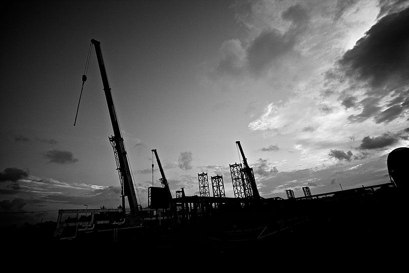 Stagebuilding.  by Fons  van Egmond