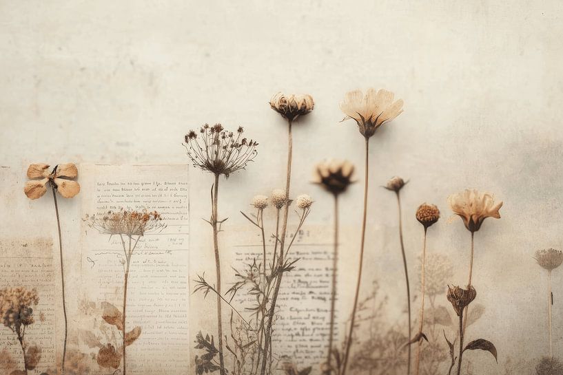 Natur&#039;s Poesie von Japandi Art Studio