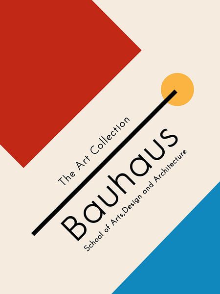 Bauhaus, Die Kunstsammlung Nr. 4 von Hilde Remerie Fotografie und digitale Kunst
