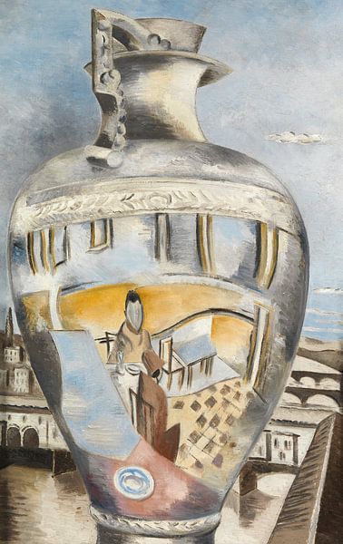 Souvenir van Florence, Paul Nash - 1929 van Het Archief