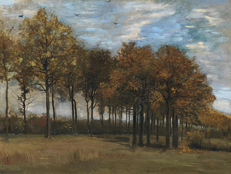 Autumn Landscape, Vincent van Gogh by Masterful Masters