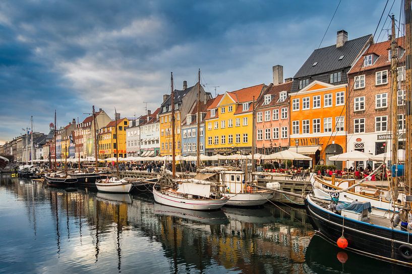 Nyhaven Denemarken by Van Renselaar Fotografie
