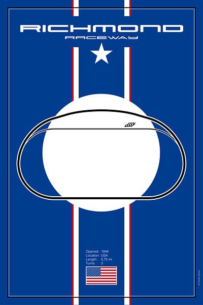 Richmond Raceway by Theodor Decker