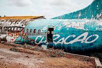 Abandoned airplane - Curacao