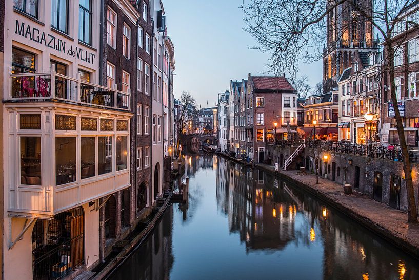 De Oudegracht in Utrecht van De Utrechtse Internet Courant (DUIC)