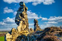 Ein Foto der Teufelsmauer im Harz in Deutschland