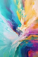 Abstrakte Kunst Farbe