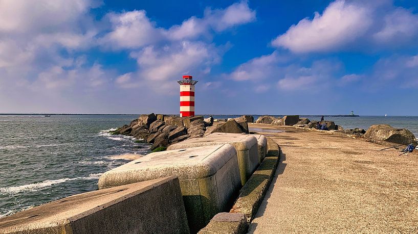 Pier of IJmuiden by Digital Art Nederland
