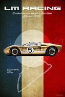 LM Racing Ford GT40 Gold