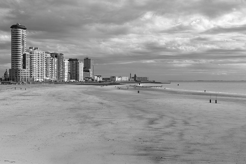 La plage de Flessingue par MSP Canvas