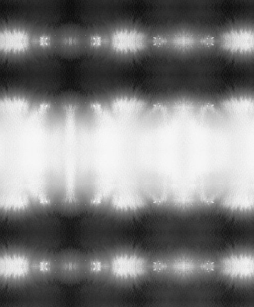 African Ink White Black by FRESH Fine Art