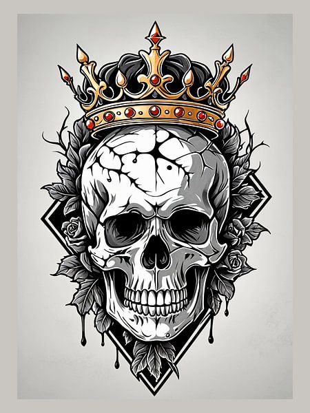Skull Crown by Rizal Azhari