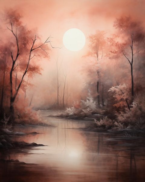 Morning mist on the lake by fernlichtsicht