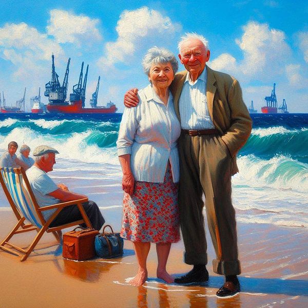 Beach holiday by Kay Weber