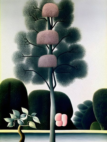 Surrealer Garten von Artclaud