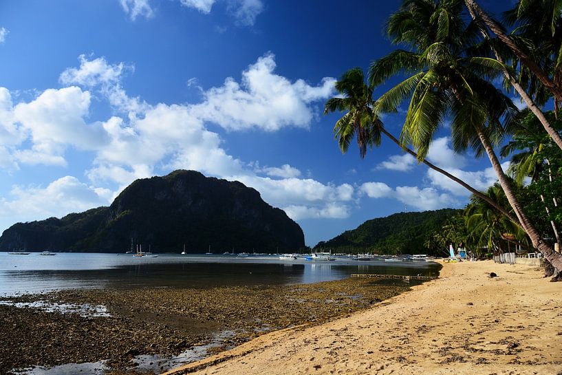 Tropische rust in El Nido, Palawan van Frank Photos