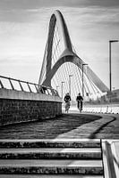 Biking across the River