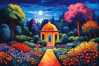 Rêve fauve : Scène au clair de lune