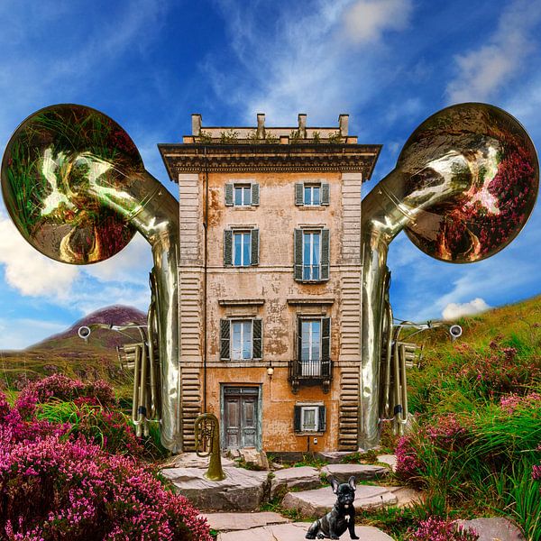 House of the tuba player - H. Fischer by mimone art