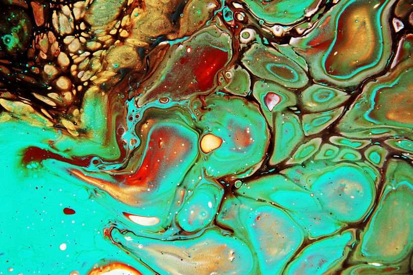 Grüner Ozean / Grüner Ozean / Grüner Ozean / Océan vert von Joke Gorter