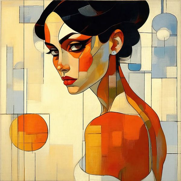 Portrait de femme par Art Merveilleux