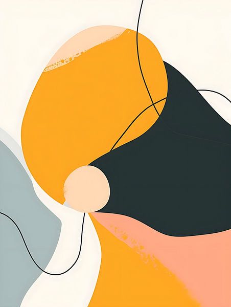 Abstracte lente kunst van PixelPrestige