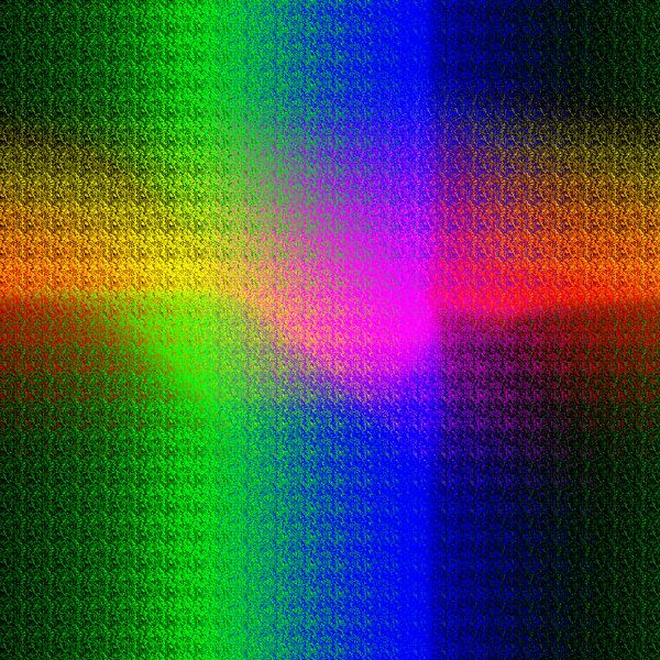 Cross of spectral colours by L.A.B.