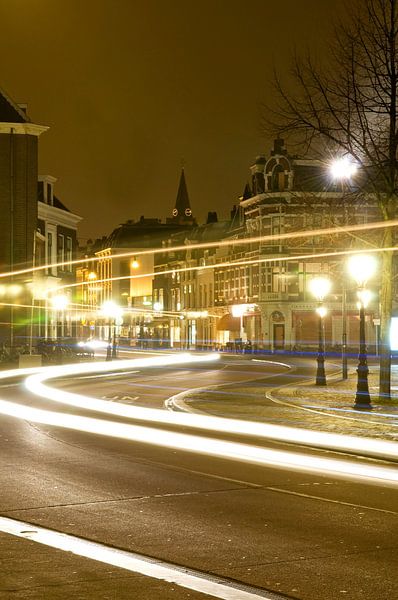 Utrecht by night | long exposure photo shot in the Dutch city Utrecht by Marcel Mooij