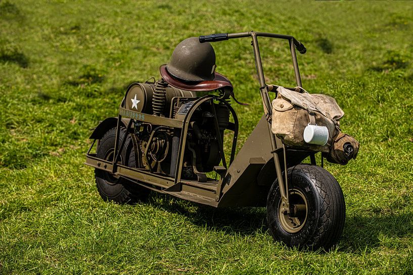 Amerikanischer Motorschirm WW2 von Brian Morgan
