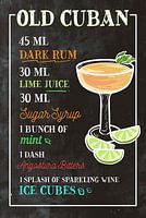 Old Cuban Drink