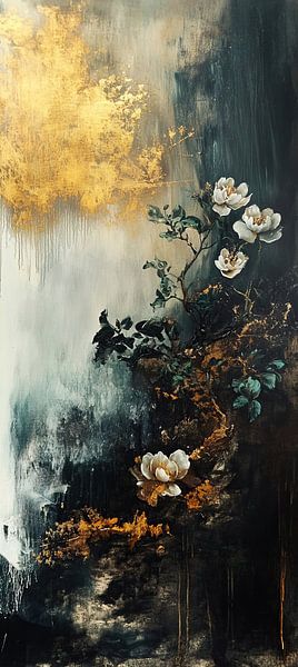 Fleur d'or silencieuse par Zen et Plus