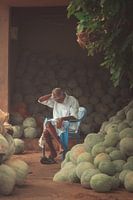 Kokosnuss-Verkäufer