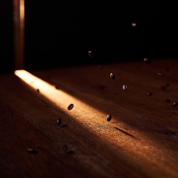 Dancing Coffee Beans by Wahid Fayumzadah