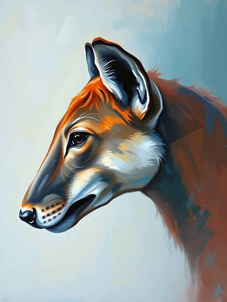 Profil réaliste du renard par okta rendy