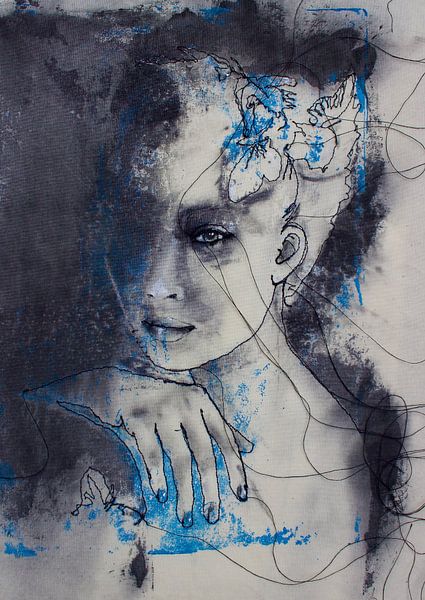 'Tears are Falling, Looks like it's Raining' van Kim Rijntjes