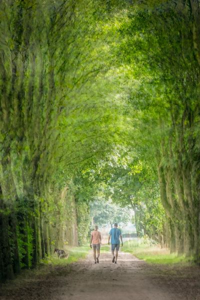 Waldspaziergang von Peter Smeekens