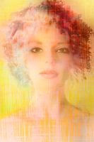 Gentle portrait of young woman