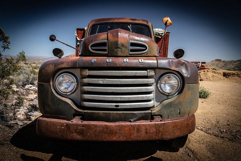 Antique car by Inge van den Brande