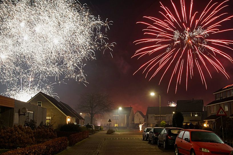 Vuurwerk in Wapenveld by Gerjan Petter