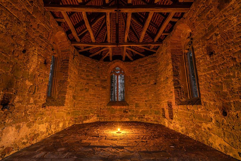 Kerzenlicht von Uwe Ulrich Grün