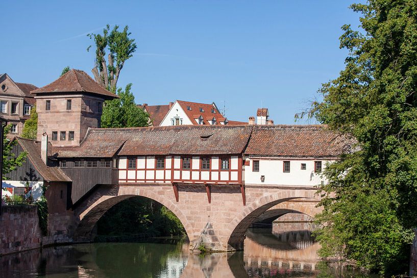 Henkersteg, Old Town, Nuremberg, Bavaria, Germany, Europe by Torsten Krüger