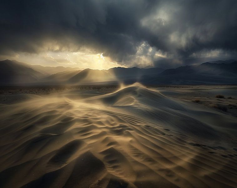 Conte doré du désert par fernlichtsicht