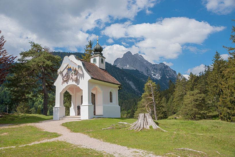 Lauterseekapelle, Wanderziel bei Mittenwald von SusaZoom