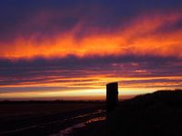 Zonsondergang in IJsland
