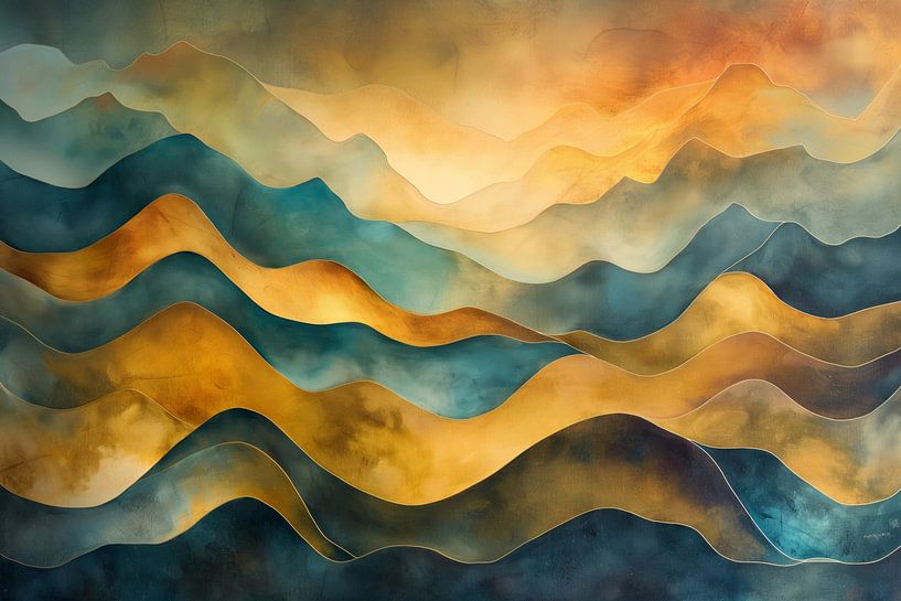 Abstrakte Landschaft von Imagine