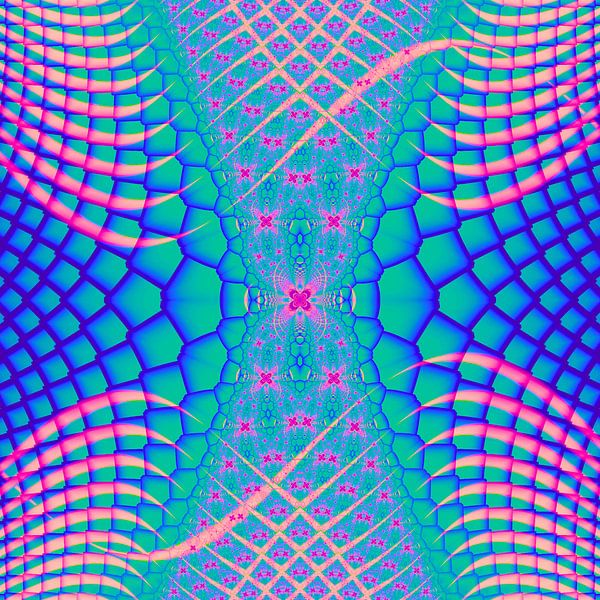 Karo 2 Retro von Claudia Gründler